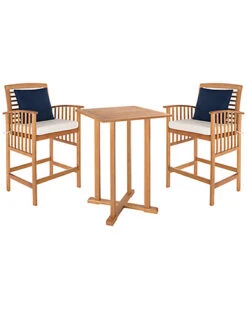 Safavieh Pate Outdoor 3pc Bistro Set Home