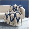 Safavieh Lila Grace Fringe Throw Home