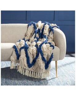 Safavieh Lila Grace Fringe Throw Home