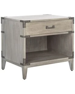 Nisha Wood Nightstand Home