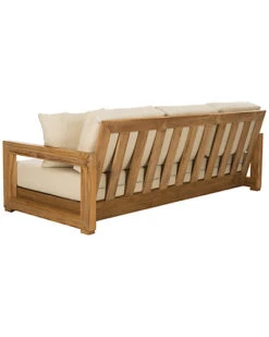 Montford Teak 3-Seat Outdoor Sofa Home -Safavieh Sales Store 3050026602 RLLD 3
