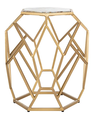 Safavieh Ava Geometric Accent Table Home 4 Safavieh Ava Geometric Accent Table Home - Image 2