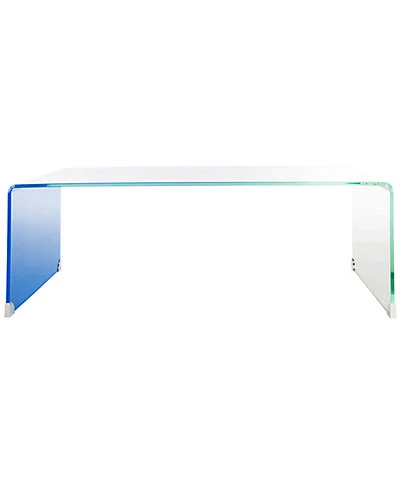 Safavieh Crysta Ombre Glass Coffee Table Home 4 Safavieh Crysta Ombre Glass Coffee Table Home - Image 2