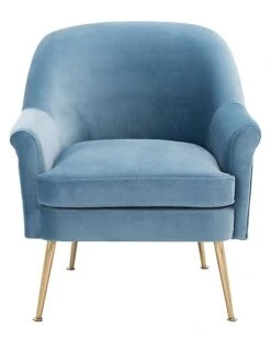Safavieh Rodrik Blue Accent Chair Home