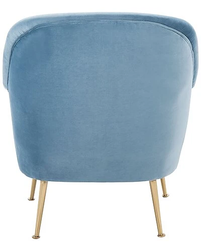 Safavieh Rodrik Blue Accent Chair Home 5 Safavieh Rodrik Blue Accent Chair Home - Image 3