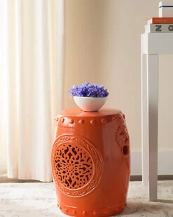 Safavieh Flower Drum Garden Stool Home -Safavieh Sales Store 3050088597 RLLD 3