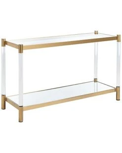 Yla Acrylic Console Table Home