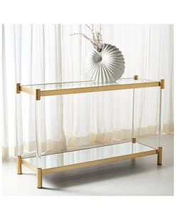 Yla Acrylic Console Table Home -Safavieh Sales Store 3050093696 RLLD 3