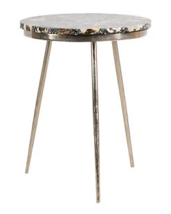 Safavieh Faryn Agate Round Accent Table Home