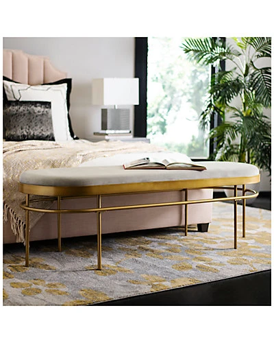 Safavieh Sylva Oval Bench Home 4 Safavieh Sylva Oval Bench Home - Image 2