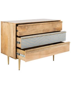 Titan Inlayed Cement Chest Home