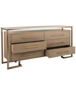 Rowen 6 Drawer Dresser Home -Safavieh Sales Store 3050134487 RLLD 5