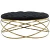Rumi Tufted Velvet Ottoman Home -Safavieh Sales Store 3050141302 RLLD 1