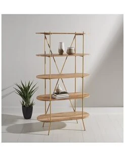 Kindell Wood Bookshelf Home -Safavieh Sales Store 3050141558 RLLD 4