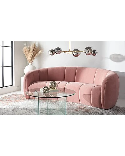 Alliya Channel Tufted Curved Sofa Home 4 Alliya Channel Tufted Curved Sofa Home - Image 2