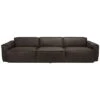 Elessia 3 Seater Leather Sofa Home -Safavieh Sales Store 3050156376 RLLD 1