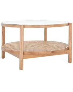 Karyna Rattan & Glass Table Home