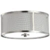 Safavieh Layne Flush Mount Nickel Home