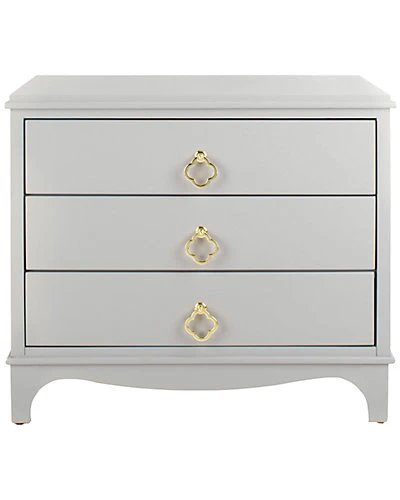 Safavieh Hannon 3 Drawer Contemporary Nightstand Home 3 Safavieh Hannon 3 Drawer Contemporary Nightstand Home