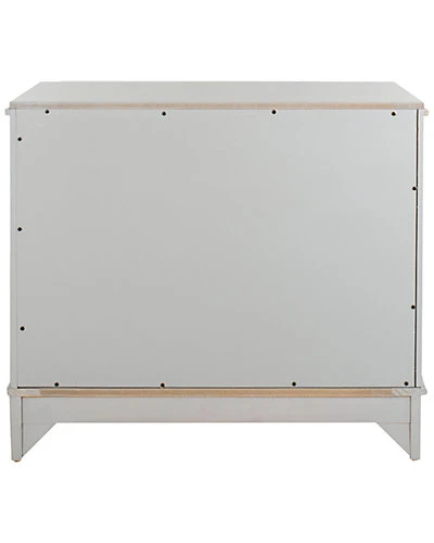 Safavieh Hannon 3 Drawer Contemporary Nightstand Home 6 Safavieh Hannon 3 Drawer Contemporary Nightstand Home - Image 4