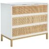 Safavieh Zadie 3-Drawer Rattan Chest Home -Safavieh Sales Store 3050209860 RLLD 1