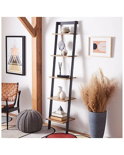 Safavieh Allaire 5-Tier Leaning Etagere Home 3 Safavieh Allaire 5-Tier Leaning Etagere Home