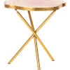 Safavieh Giselle Faux Agate Side Table Home