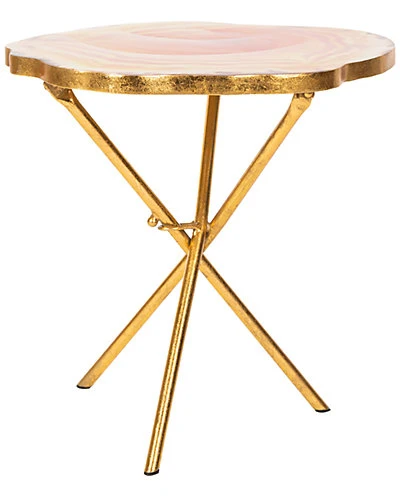 Safavieh Giselle Faux Agate Side Table Home 6 Safavieh Giselle Faux Agate Side Table Home - Image 4