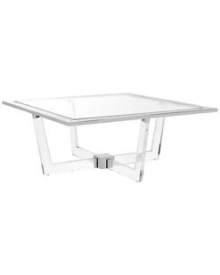 Hermina Glass Coffee Table Home