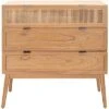 Safavieh Baisley 3-Drawer Rattan Chest Home