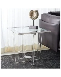 Hermina Acrylic Accent Table Home -Safavieh Sales Store 3050283799 RLLD 3