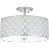 Safavieh Kora 3-Light Silver Flush Mount Home