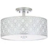 Safavieh Vera 3-Light Silver Flush Mount Home -Safavieh Sales Store 3050302453 RLLD 1