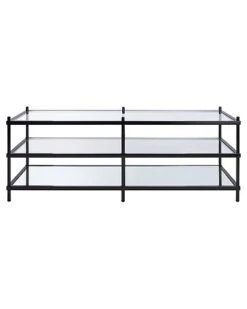 Safavieh Cathal Glass And Miror Coffee Table Home