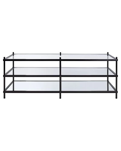 Safavieh Cathal Glass And Miror Coffee Table Home 3 Safavieh Cathal Glass And Miror Coffee Table Home