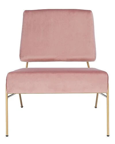 Safavieh Romilly Rose Velvet Accent Chair Home 3 Safavieh Romilly Rose Velvet Accent Chair Home