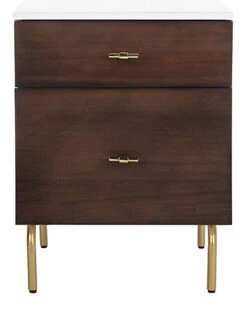 Safavieh Genevieve 2-Drawer Nightstand Home -Safavieh Sales Store 3050322686 RLLD 3