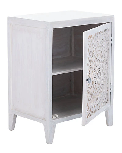 Safavieh Thea Carved Nightstand Home 3 Safavieh Thea Carved Nightstand Home