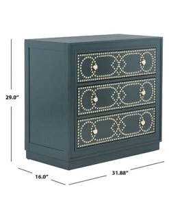 Safavieh Kenta 3 Drawer Chest Home -Safavieh Sales Store 3050337063 RLLD 4