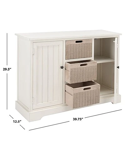 Safavieh Landers 2 Doors & 3 Removable Bask Home 5 Safavieh Landers 2 Doors & 3 Removable Bask Home - Image 3