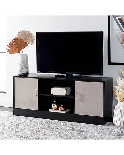Safavieh Estella 2 Drawer 1 Shelf Media Stand Home 4 Safavieh Estella 2 Drawer 1 Shelf Media Stand Home - Image 2