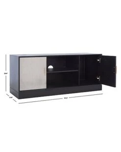 Safavieh Estella 2 Drawer 1 Shelf Media Stand Home 7 Safavieh Estella 2 Drawer 1 Shelf Media Stand Home -Safavieh Sales Store 3050337190 RLLD 3