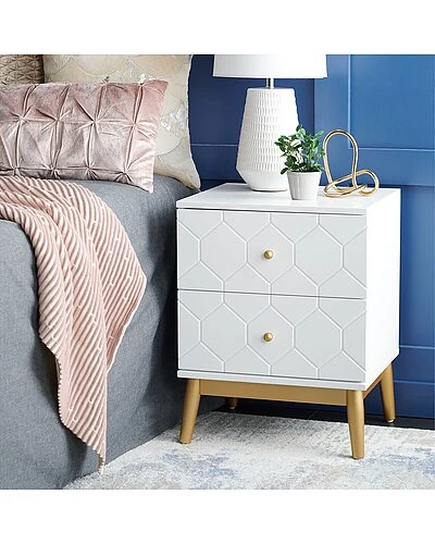 Safavieh Kit Patterned Night Stand Home 4 Safavieh Kit Patterned Night Stand Home - Image 2