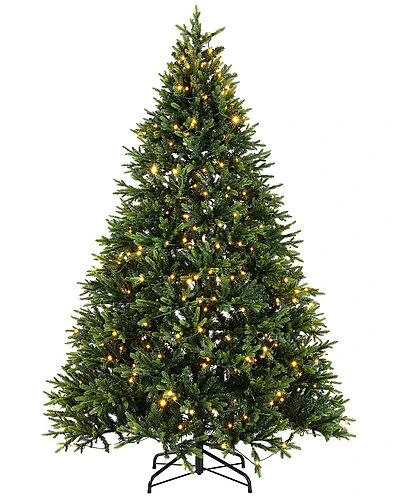 Safavieh 7.5Ft Pre-Lit Artificial Xmas Tree Home 4 Safavieh 7.5Ft Pre-Lit Artificial Xmas Tree Home - Image 2