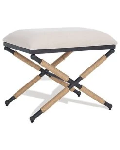 Melo Hemp Wrapped Ottoman Home