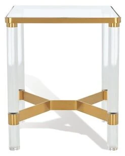 Zanna Acrylic Accent Table Home