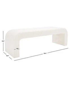 Lynn Upholstered Bench Home -Safavieh Sales Store 3050337864 RLLD 3