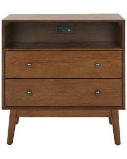 Safavieh Scully 2-Drawer Chest With USB Home