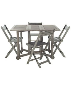Safavieh Arvin Outdoor Table And 4 Chairs Home