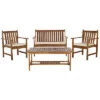 Safavieh Burbank 4 Pc Outdoor Set Home 2 Safavieh Burbank 4 Pc Outdoor Set Home -Safavieh Sales Store 3050366631 RLLD 1